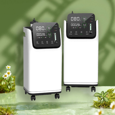 220V 5L মেডিকেল হাসপাতালে রোগীর অক্সিজেন শ্বাস-প্রশ্বাসের মেশিন CE ISO উপলব্ধ
